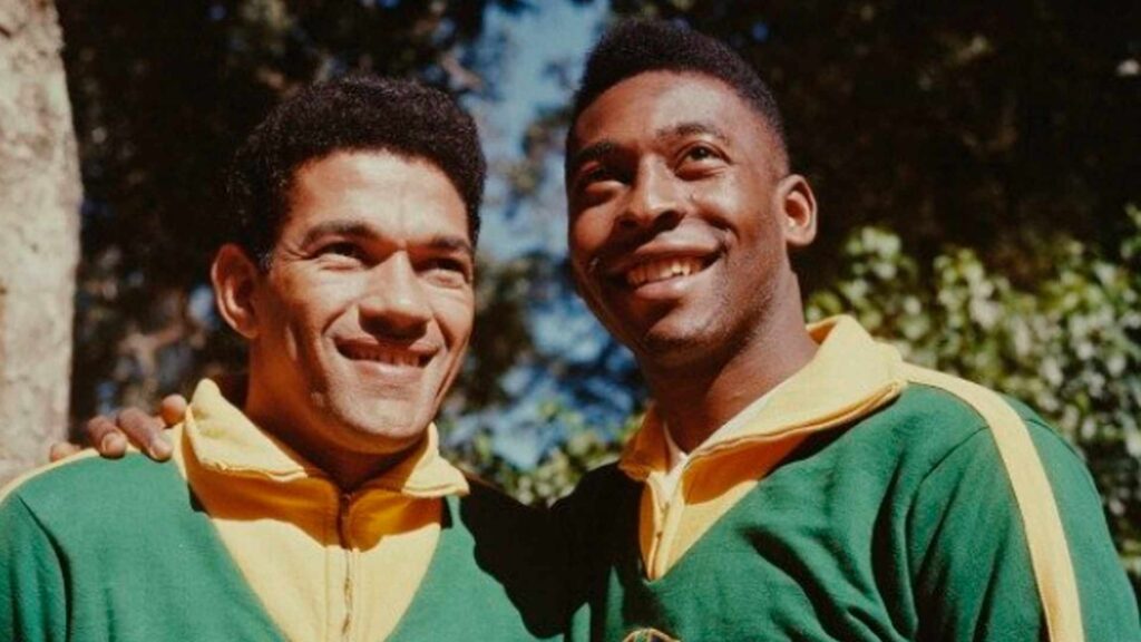 Garrincha e Pelé