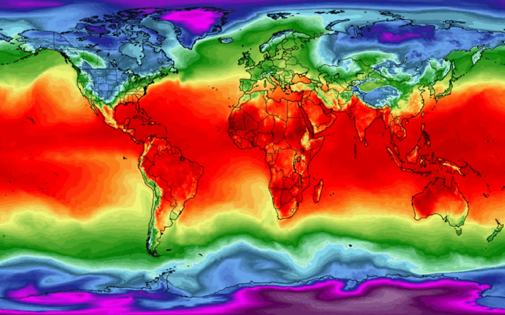 Mapa climático global